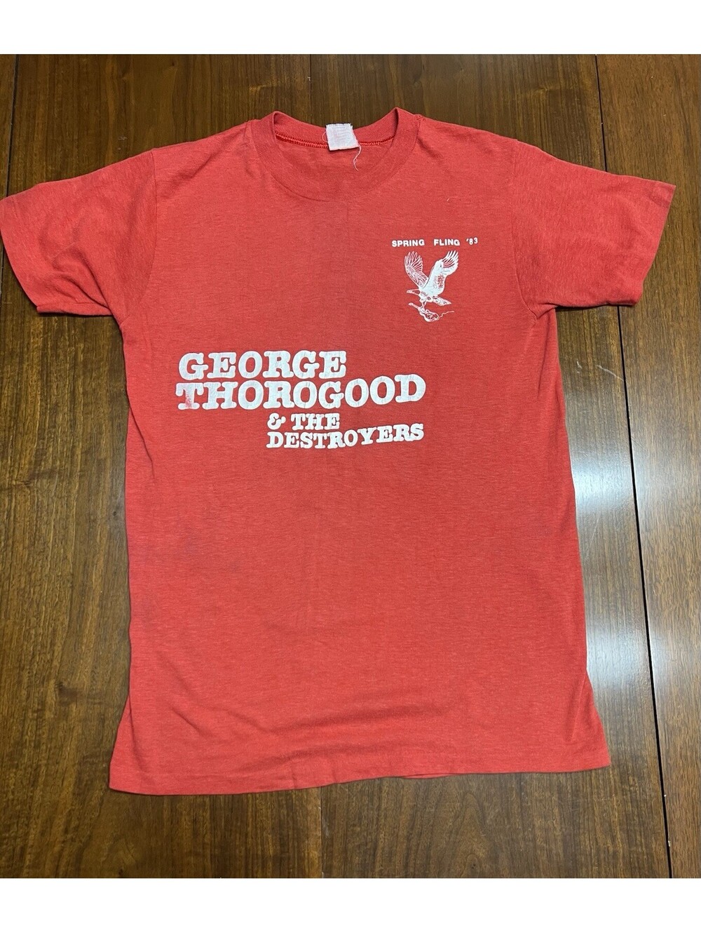 Vintage 1983 George Thorogood Tour T-Shirt